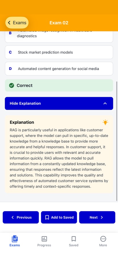 AWS AI Practitioner Test Prep: Understand each answer
