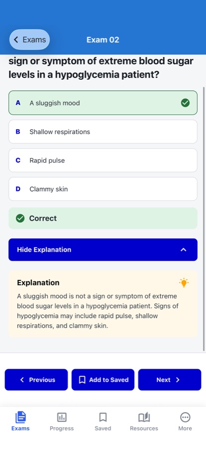 CNA Nursing Assistant Exam: Understand each answer